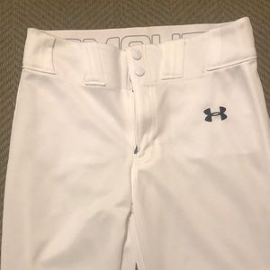 Boys under armour baseball pants size YL